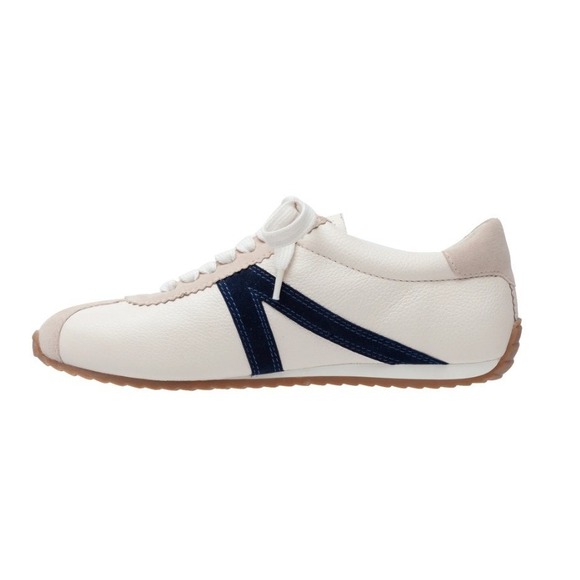 Linea Paolo Kova Low Profile Lace Up Fashion Sneaker Size 11 M Ivory